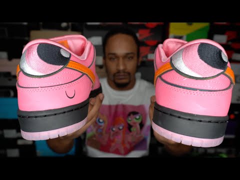 靴 ThePowerpuffGirls NikeSBDunkPro\"Blossom\" The Powerpuff Girls Nike SB PS Dunk Low Pro QS Blossom Pink