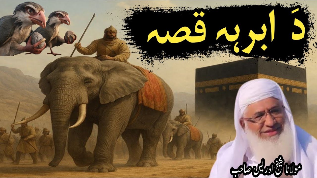 ابرہہ کا واقعہ | اصحابِ فیل کا مکمل واقعہ | مولانا شیخ ادریس صاحب | Almasood TV 