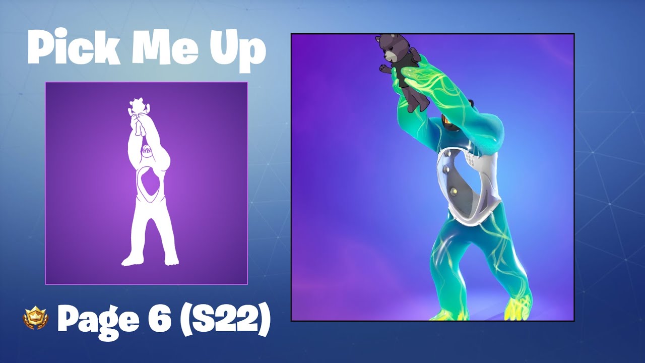 Pick Me Up Fortnite Emote YouTube Pick Me Up Fortnite Emote YouTube