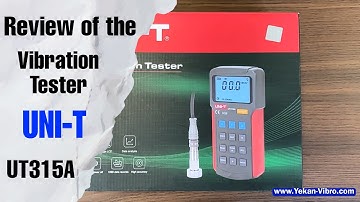 Review of the UNI-T UT315A portable vibration measuring device