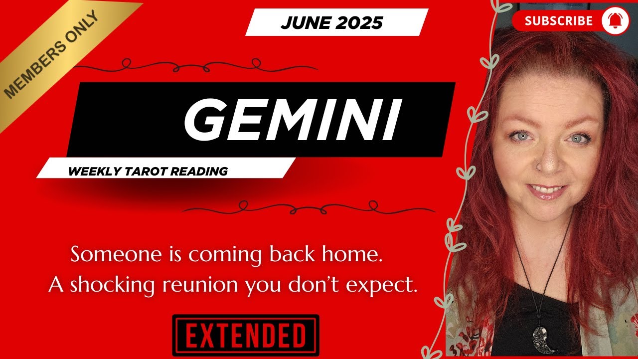 Gemini Tarot Extended "This Is WAY Bigger Than You Can Imagine!" June