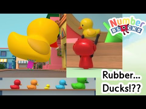 Numberblocks Rubber Ducks are NUTS!