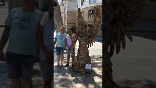 Barcelona spain - nice street artist ...