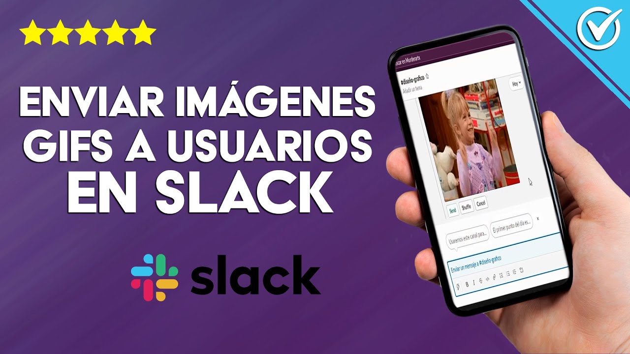 Cómo Compartir o Enviar Imágenes GIF a Usuarios en Slack - Trucos Fáciles