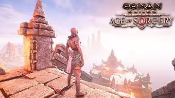 Survival Base Building First Look at New Conan Exiles FREE UPDATE & TRY FREE EVENT | AGE OF SORCERY