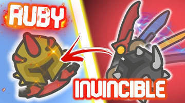 Moomoo RUBY SHIELD | NEW INVINCIBLE COMBO | COUNTER HACKS