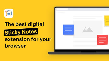 The best digital sticky notes extension for your browser | Zoho Notebook