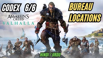 ALL CODEX PAGES BUREAU LOCATIONS: ASSASSINS CREED VALHALLA