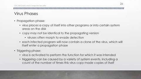 Malware - Computer Viruses