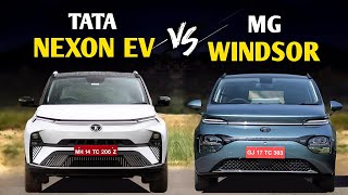 Tata Nexon EV vs Mg Windsor EV: Which Budget EV is Best?