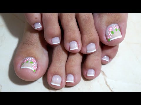 Unhas Decoradas do pé