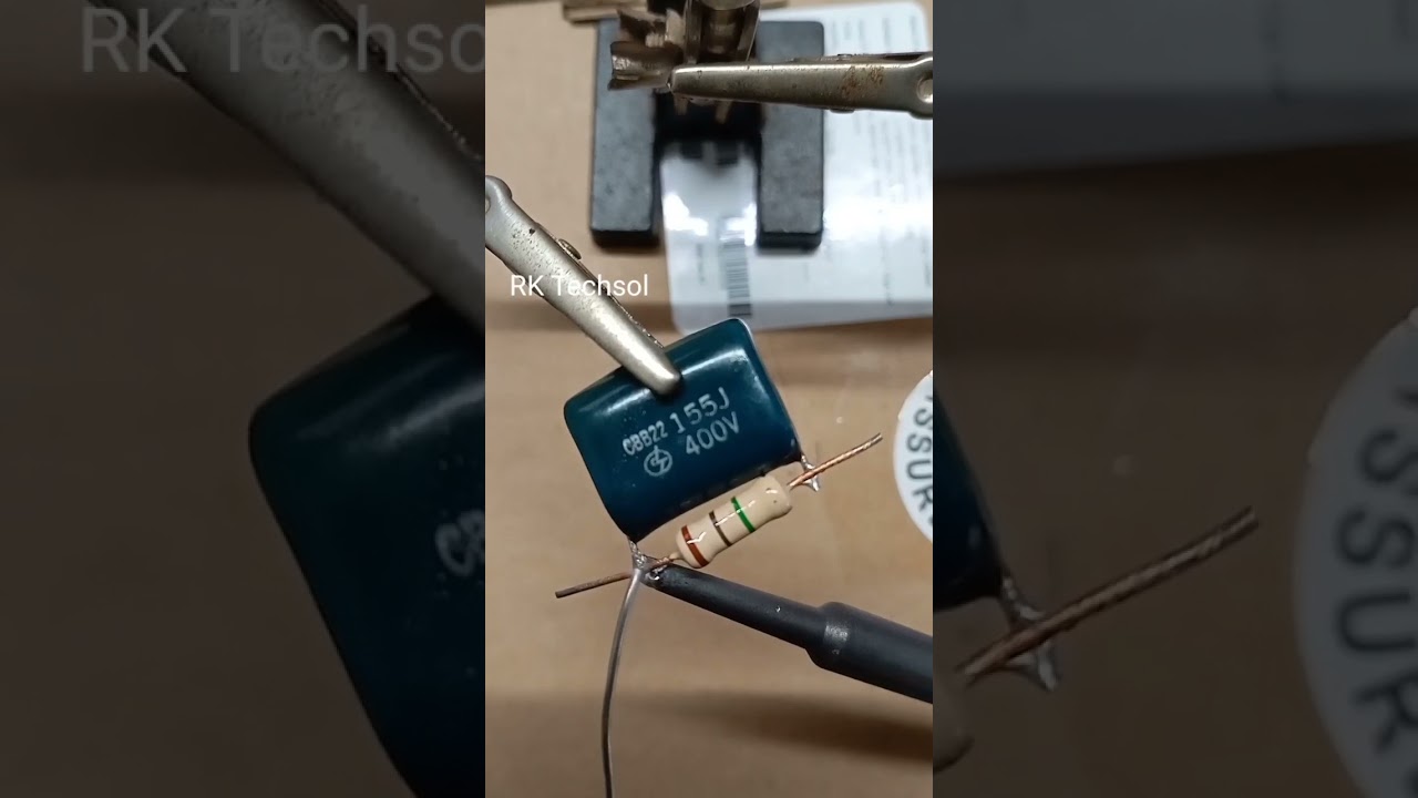105J 400V Capacitor Circuit | AC 230V to 12V Circuit 😱😱🔥🔥