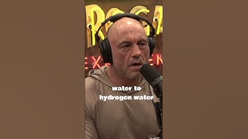 Joe Rogan drinks hydrogen water
