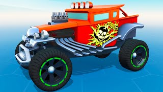 ВНЕДОРОЖНИК Хот Вилс #5 Машина Baja Bone Shakerна в Hot Wheels Race Off на канале Машинки Кида