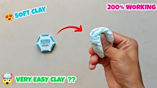 ⚠️🤯 HOMEMADE CLAY😱DOMS ERASER CLAY IN 2 MINUTES🥳 DIY SOFT CLAY #diy #art #clay #slime #clayart #kids screenshot 5