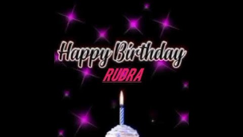 Rudra Name Happy Birthday to you Video Song Shorts Happy  Song With Names