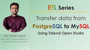 Video: 01 || Transfer data from Postgres to Mysql using Talend Open Studio || ETL || Bangla Tutorial