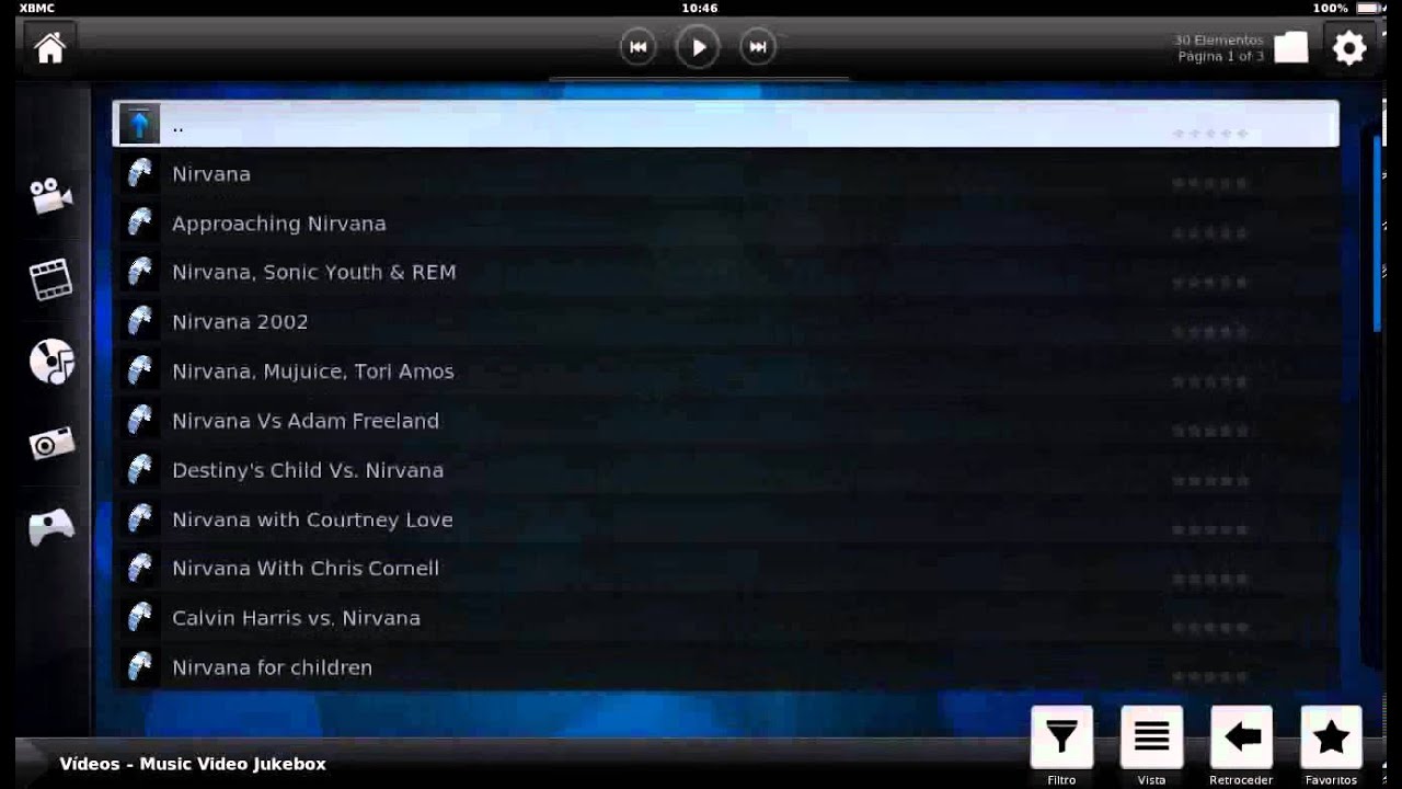 MUSIC VIDEO JUKEBOX "Spotify" en vídeos para XBMC YouTube