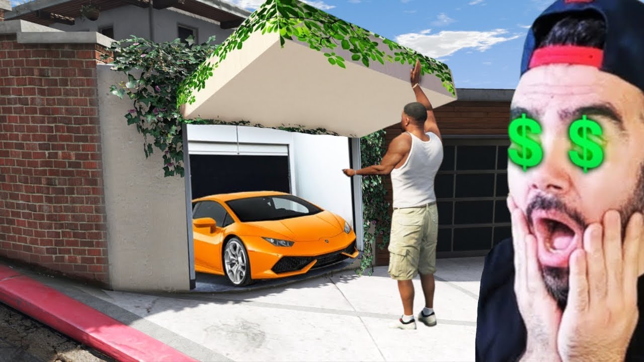 DUVARIN KILITINI AÇTIM MILYONLUK ARABAMI ÇIKTI - GTA 5 MODS