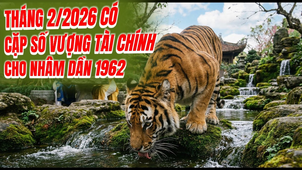 Nhâm Dần 1962! Cặp Số Đỉnh Tam Hợp Kích Quyền Lực Và Dòng Tiền Ở Tử Vi Tháng 2/2026