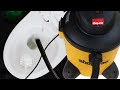 how to suck water with your wet dry vacuum cleaner