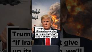 Trump: “If Iran doesn’t give up its uranium, we’ll take it another way”