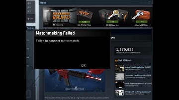 CS GO Fixed Tutorial Matchingmaking failed!!!