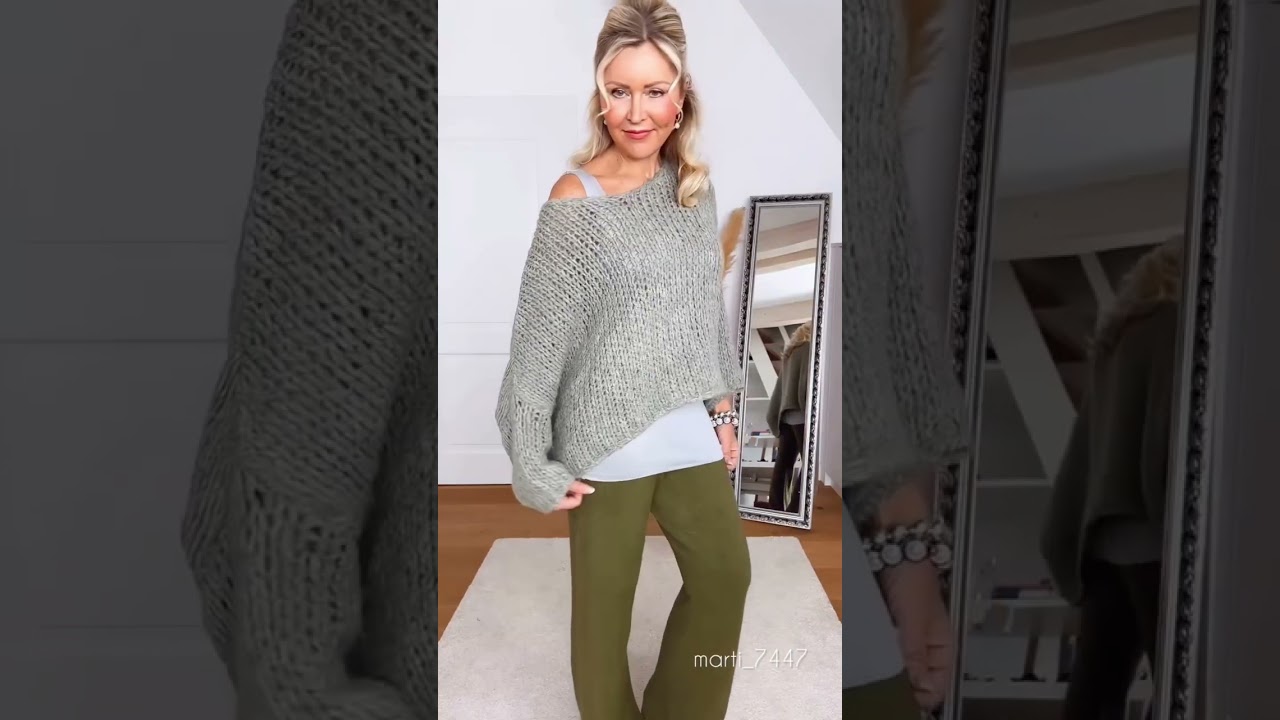 Как красиво одеваться после 60 | Неподвластная времени мода для женщин старшего возраста 👗💗