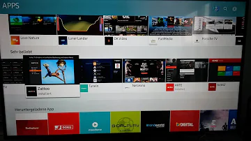 Wie lösche ich eine App auf dem Smart TV?