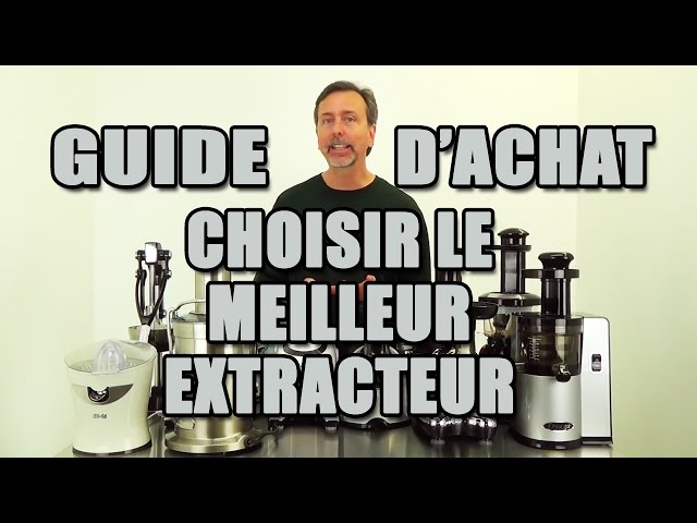 Guide d'achat meilleurs extracteurs de jus - Marie Claire