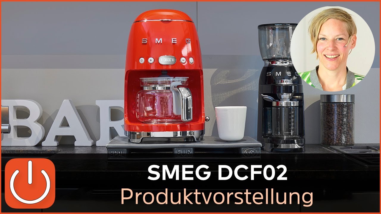 SMEG Filter Kaffeemaschine DCF02 in 8 Farben - Thomas Electronic  Produktvorstellung - frisch gebrüht - YouTube