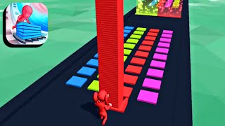 Stack Colors 🏃🌈⭐ All Levels Gameplay (iOS,Android) screenshot 2