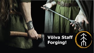 How Did Viking Blacksmiths Forge the Powerful Völva Staff? Join the Journey to find out!