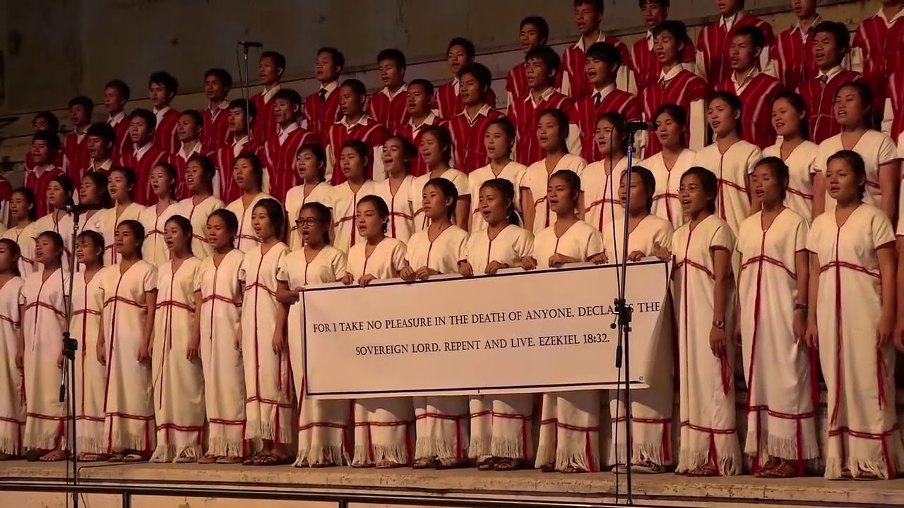 KKBBSC Choir at Franklin Graham's Festival in Chiang Mai, Thailand in 2013