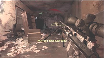Mw3 Search and Destroy 4 piece kill cam | Cirzix