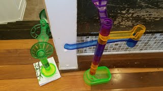 3 STORY Marble Run With SkyRail!