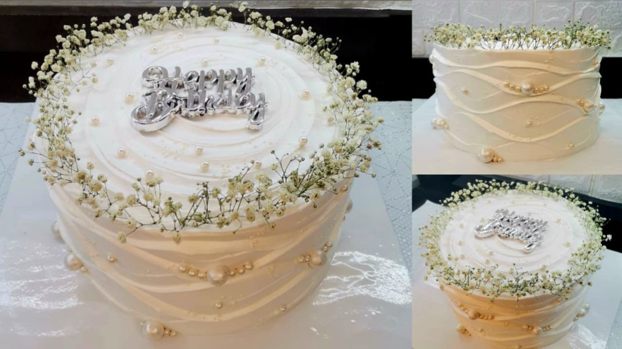 طريقة بسيطة لتزيين الكيك I وهنتعلم ازاي نعمل امواج علي الكريمة