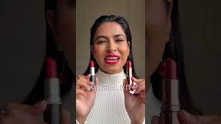 Popular Red Lipsticks Dupes MAC RUBY WOO,DANCE WITH ME, SEPHORA LIP STAIN CHERRY MOON for brown skin