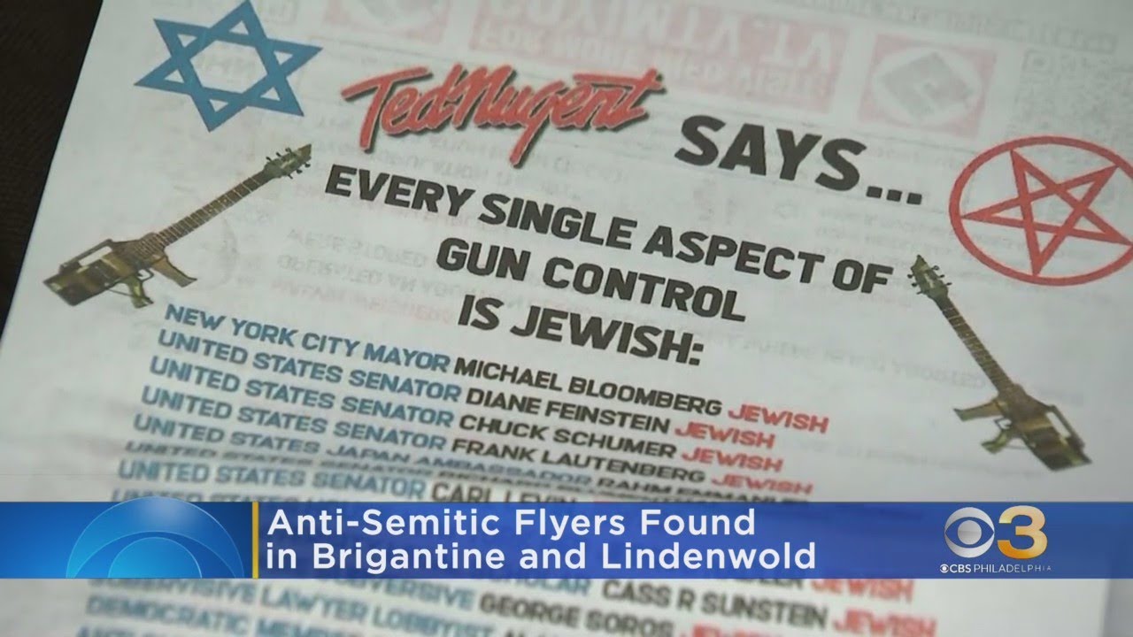 Antisemitic flyers found littered in Lindenwold, New Jersey, police say