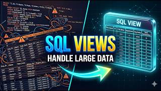 Worried About Large Data? Handle with SQL Views