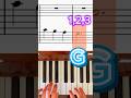 Seven Notes Music Reading Piano Short