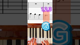 Seven Notes Music Reading Piano Short