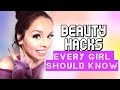 BEAUTY HACKS EVERY GIRL SHOULD KNOW