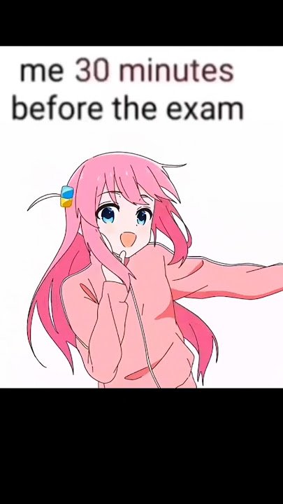 When u have a exam coming up #bocchi #bocchi_the_rock #bocchitherock #guitar