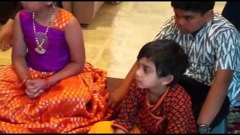 Bay Area cousins - Govinda Krishna Jai