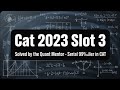 CAT 2023 Slot 3 Question & Answer Q3. Linear and Quadratic #catpyqs #catpyqdaily #catexam #catprep