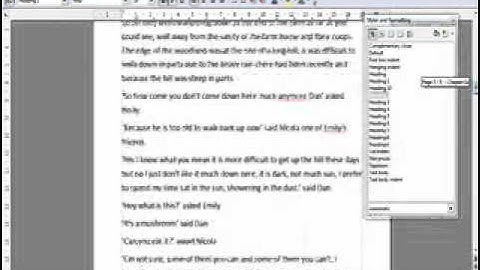 Creating an Ebook part 2 Formatting and Exporting