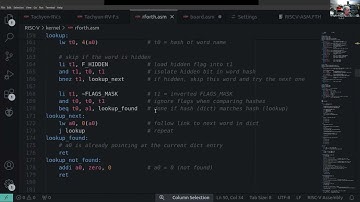 Tachyon FORTH of Peter Jakacki now available on  RISC-V