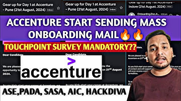 GOOD NEWS: ACCENTURE NEW ONBOARDING DATE ANNOUNCED 🔥 | INTERVIEW RESULTS | JOINING DATE,WORKDAY MAIL