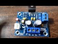 LM1875 IC audio amplifier board kit test and review